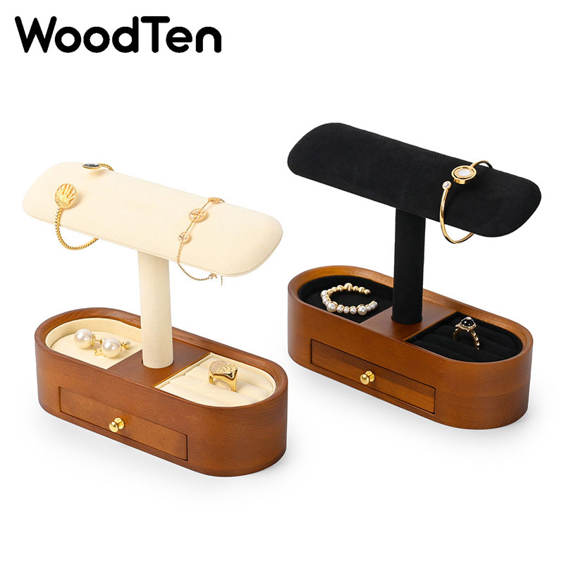 Watches Jewelry Holder - Tempat Pajangan Jam Tangan WoodTen dengan