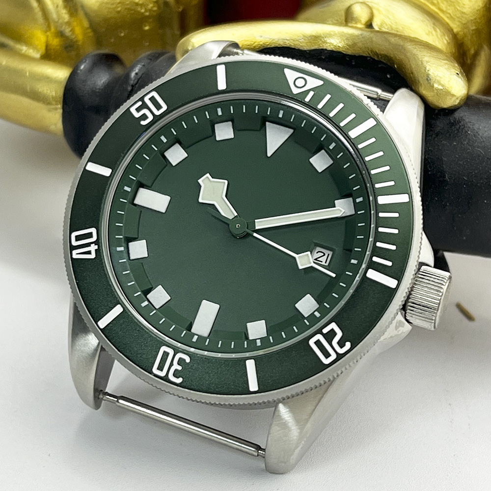 A1 Watches & Jewelry New York Photos - Jam Tangan Mekanis Otomatis Pria Hijau