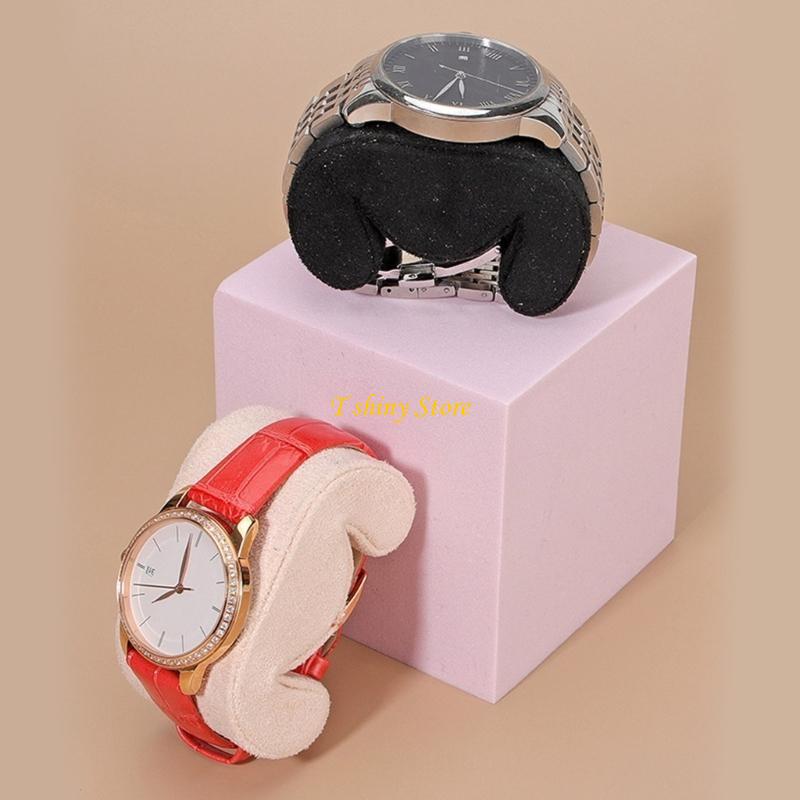 Watches Jewelry Holder - N58F Elegan Rusa Kulit Bantal untuk