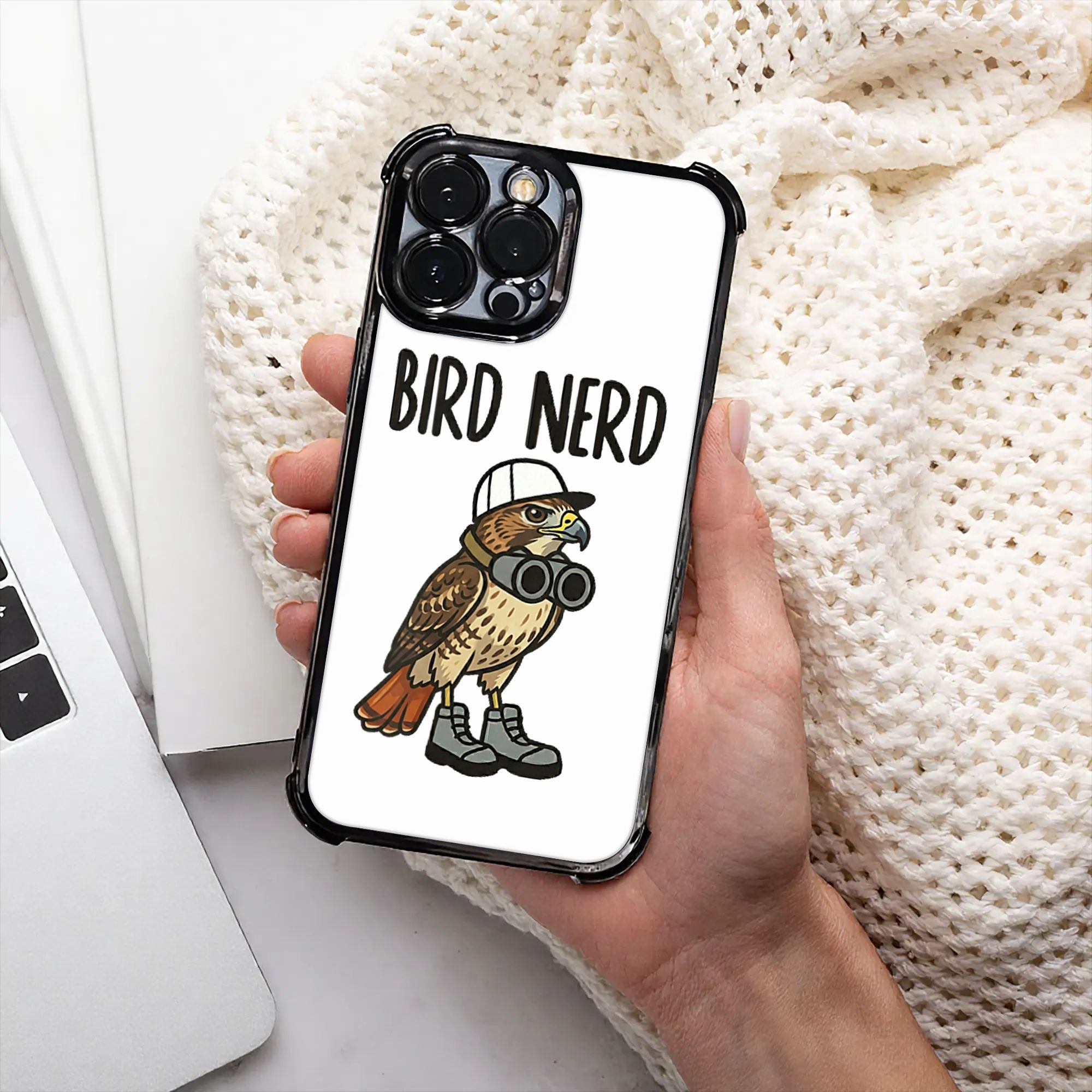 Watches & Jewelry Tsukiu - Casing Ponsel dengan Gambar Burung Lucu