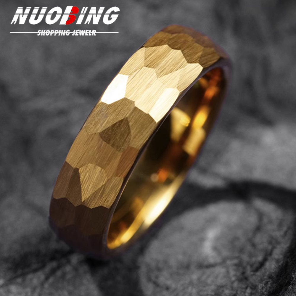Titanium Steel Ring - Cincin Titanium Multi-segi Dipalu untuk Pria
