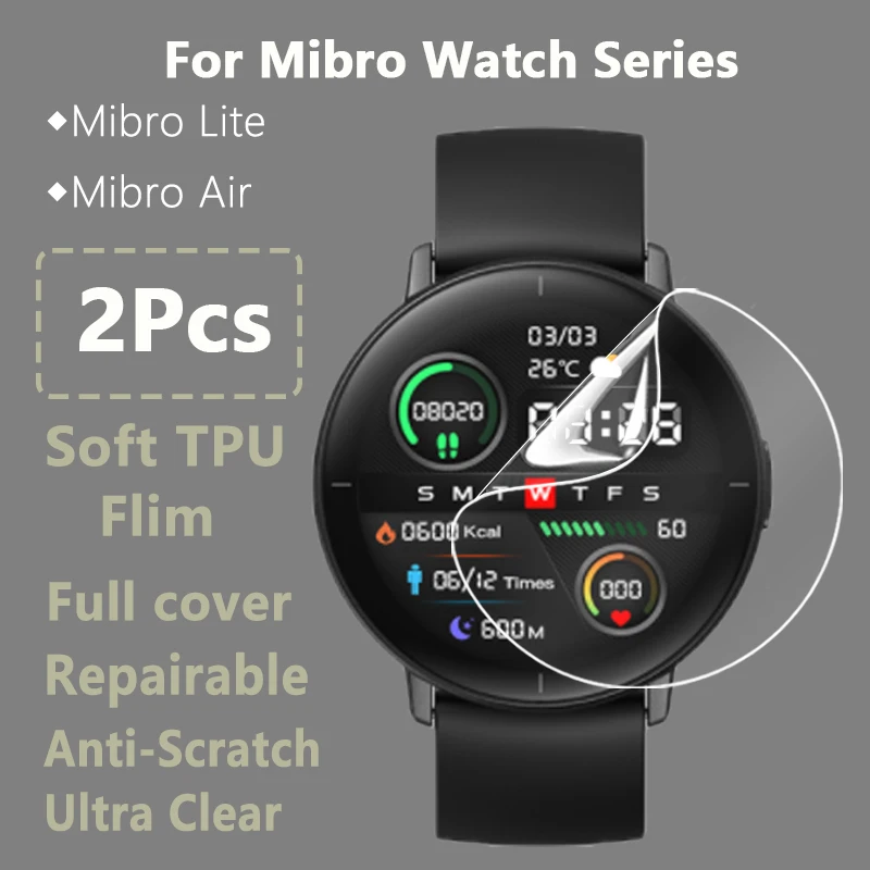 A1 Watches & Jewelry New York Photos - 2 Buah untuk Xiaomi MiBro Watch