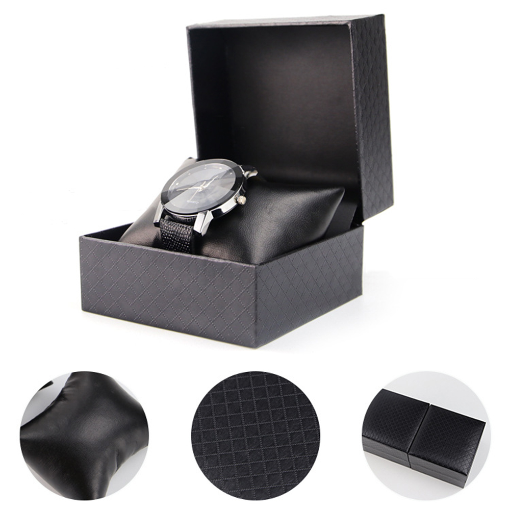 Best Jewelry Watches - Kotak jam tangan kulit imitasi, wadah