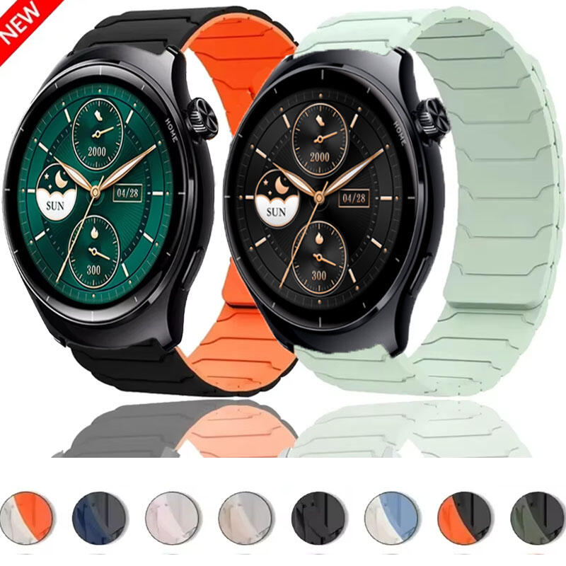 A1 Watches & Jewelry New York Photos - Gelang Silikon Magnetik Olahraga 22Mm untuk