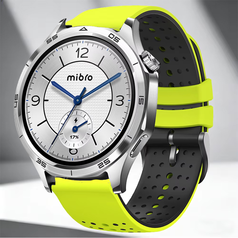 A1 Watches & Jewelry New York Photos - Tali Silikon Dua Warna 22mm Untuk