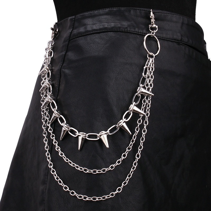 Hip Hop Chain Necklace - Rantai Pinggang Celana Hip Hop Punk