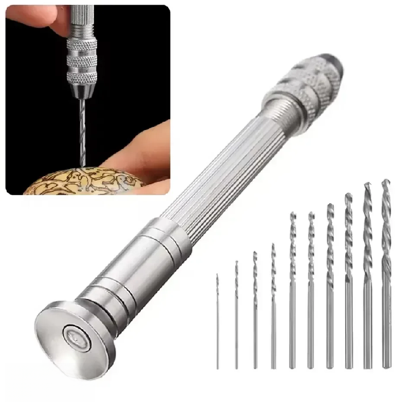 Watches & Jewelry Tsukiu - 0.8-3.0mm Mini Hand Drill Alat Pertukangan
