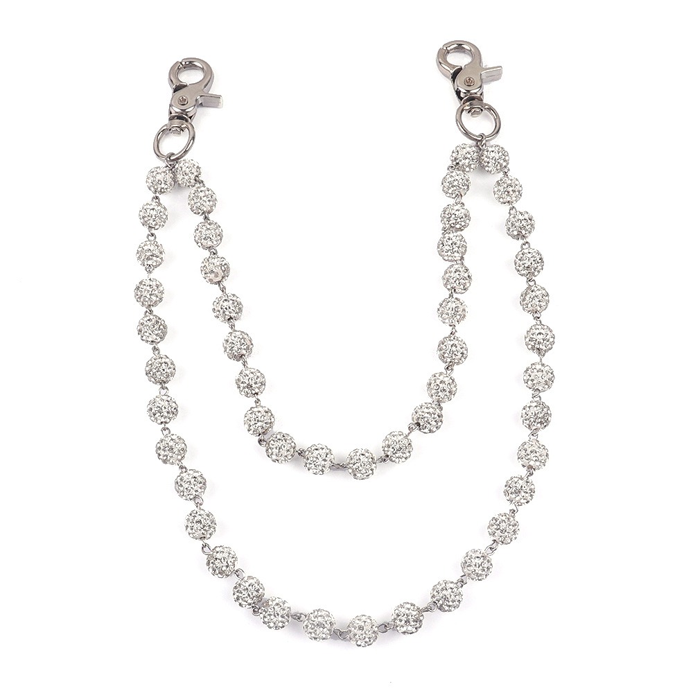 Hip Hop Chain Necklace - Celana Hip Hop Jalanan Harajuku Gantungan