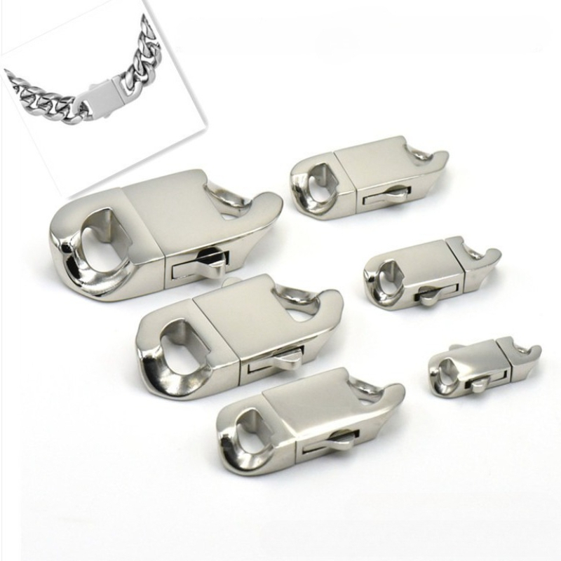 Hip Hop Chain Necklace - Klip Lobster Baja Anti Karat untuk