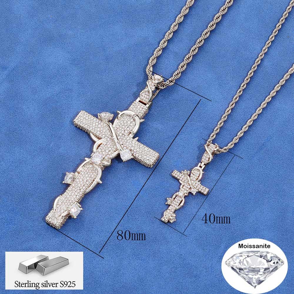 Hip Hop Chain Necklace - Kalung Liontin Perak Sterling 925 NUOYA