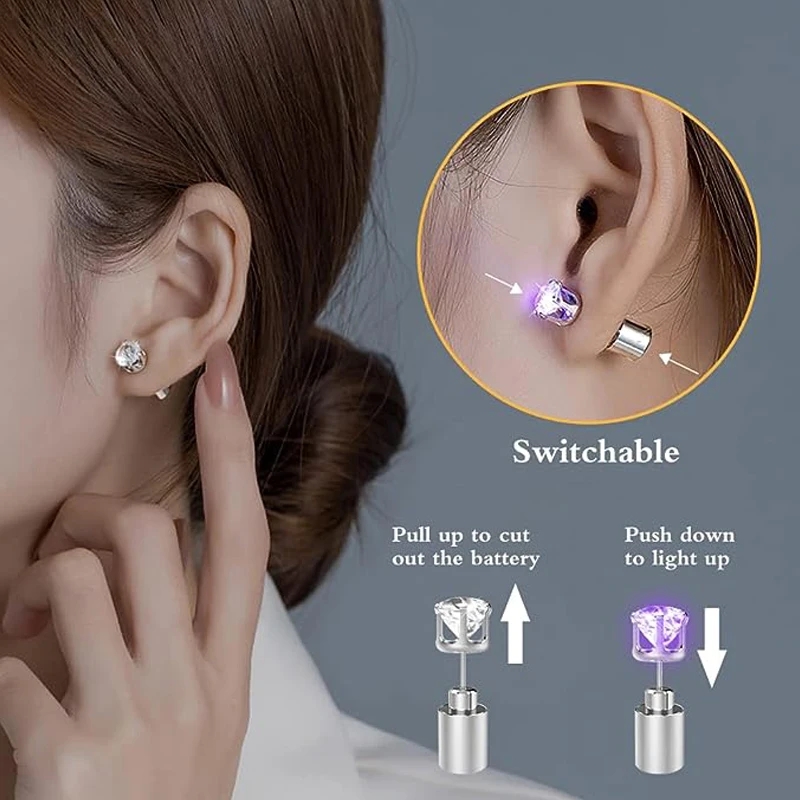 1 Pasang anting mahkota berlia - Diamond Stud Earrings ulasan dan harga