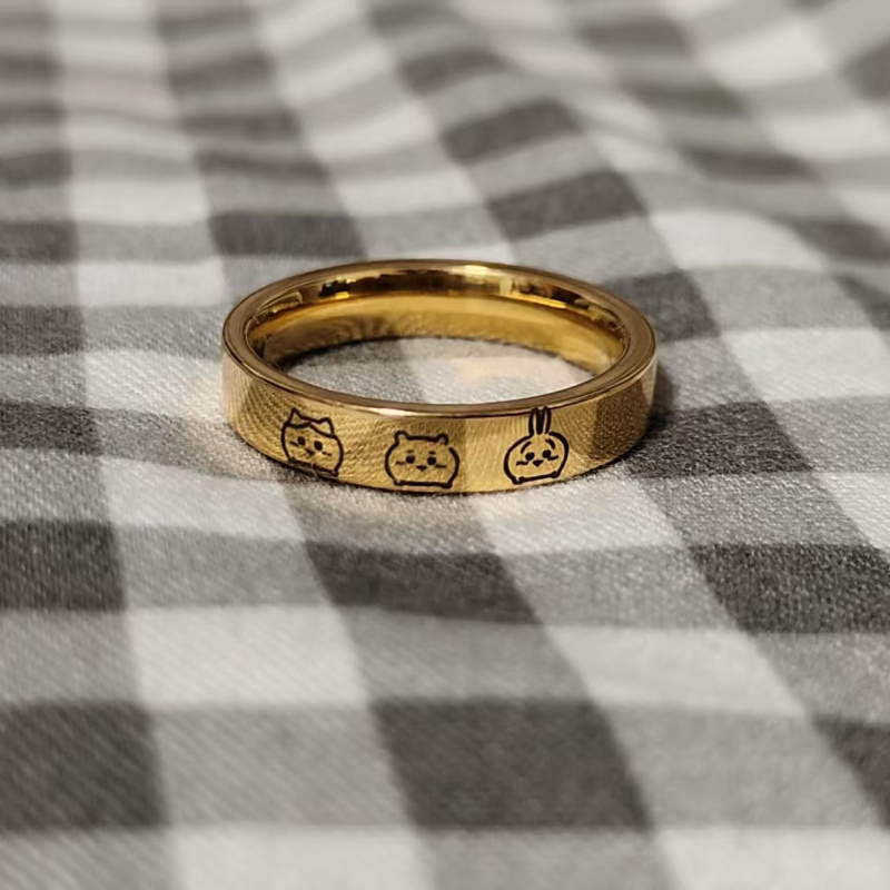 Cincin Anime Kartun Kawaii Chi - Titanium Steel Ring ulasan dan harga