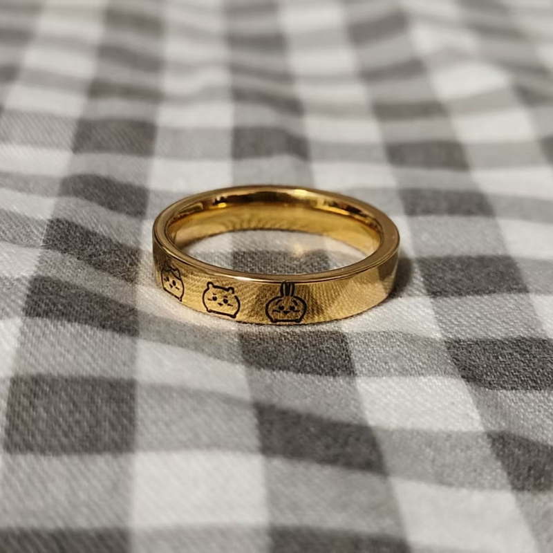 Cincin Anime Kartun Kawaii Chi - Titanium Steel Ring ulasan dan harga