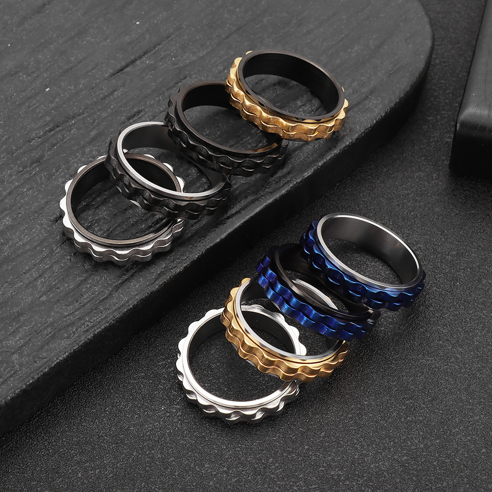 Cincin Pria Titanium 6mm Poles - Titanium Steel Ring ulasan dan harga