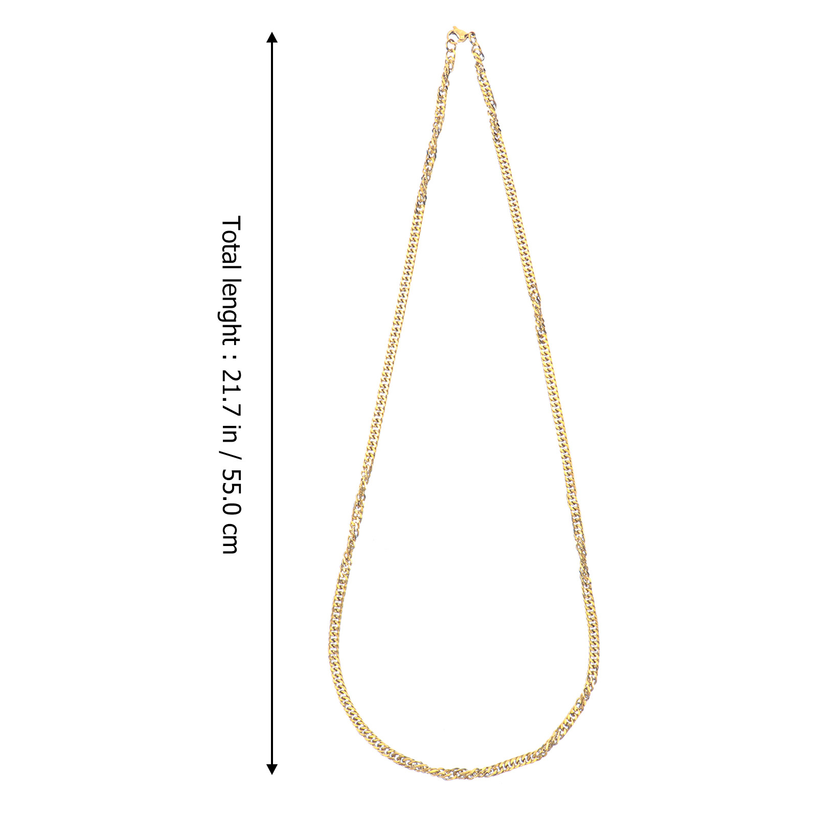 1 Buah Kalung Choker Rantai Ge - Hip Hop Chain Necklace ulasan dan harga