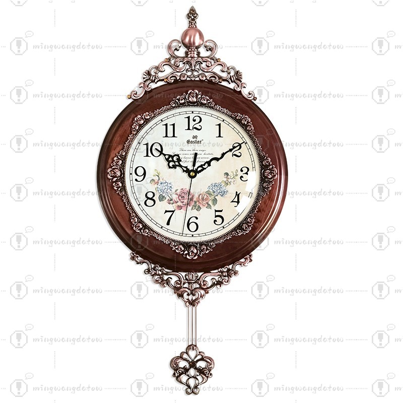 Jam Dinding Besi & Kayu Retro  - Watches & Jewelry Tsukiu ulasan dan harga