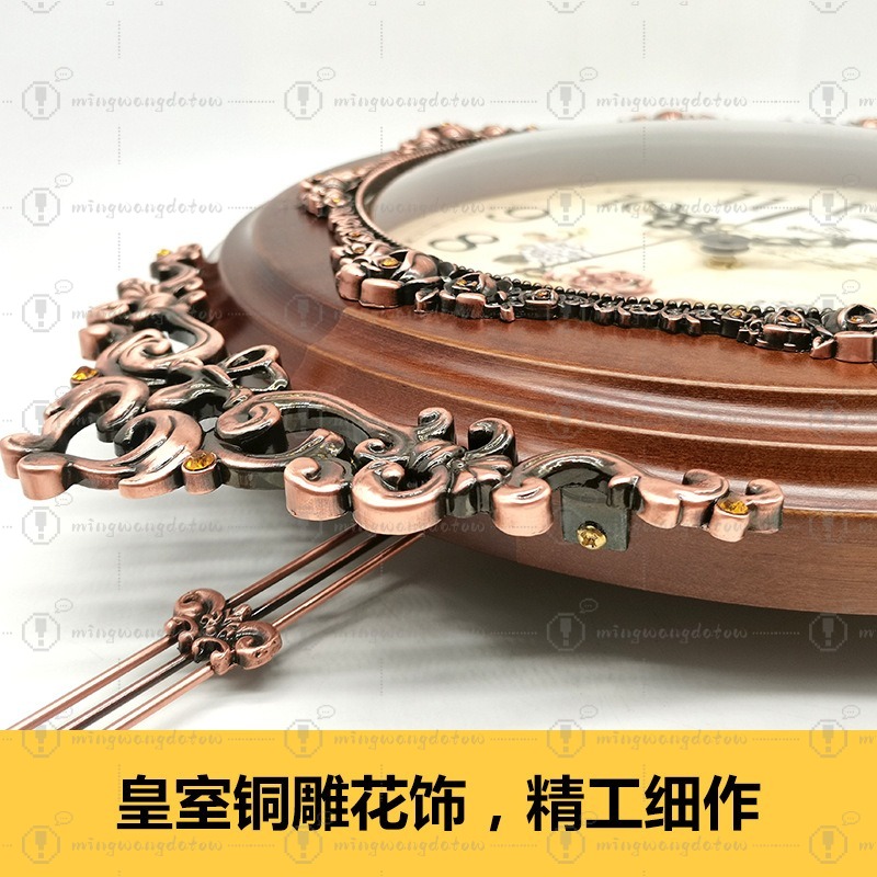 Jam Dinding Besi & Kayu Retro  - Watches & Jewelry Tsukiu ulasan dan harga
