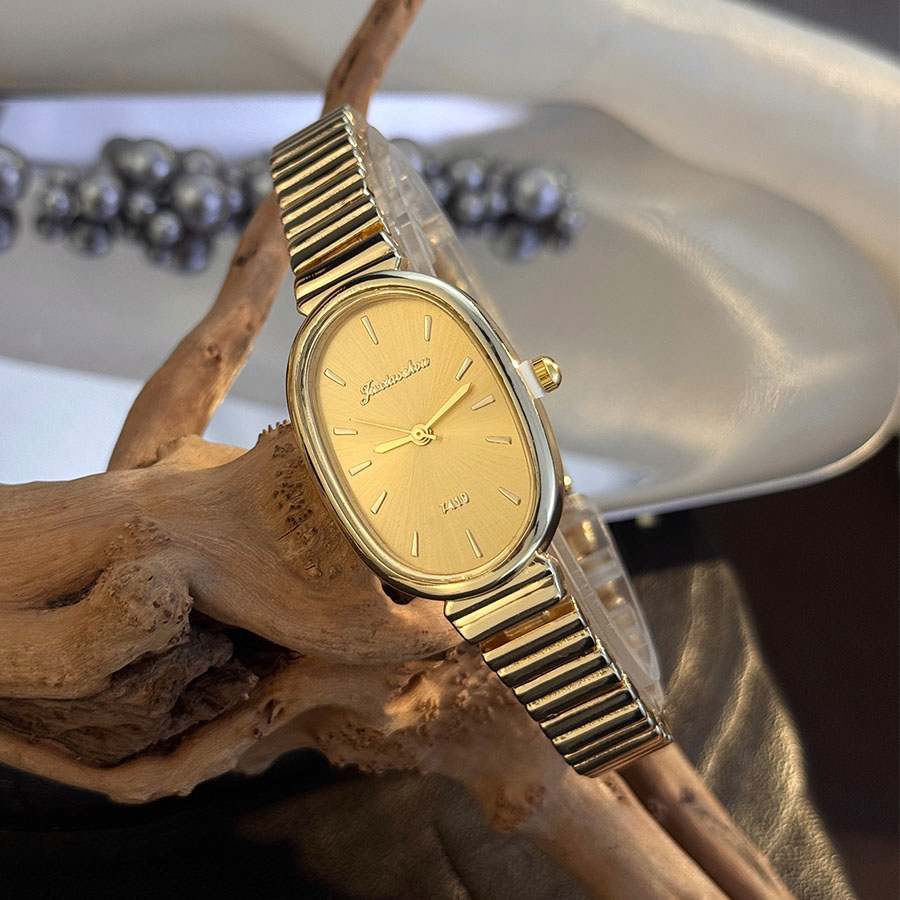 Jam Tangan Kuarsa Oval Wanita  - High Jewelry Watches ulasan dan harga