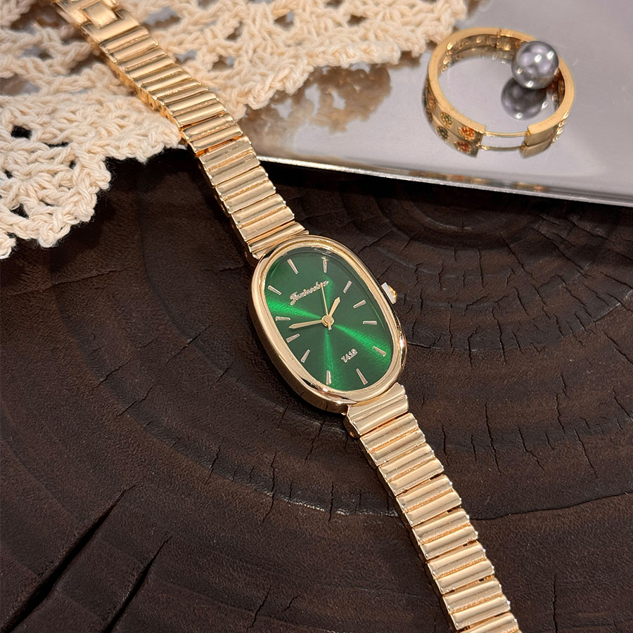 Jam Tangan Kuarsa Oval Wanita  - High Jewelry Watches ulasan dan harga