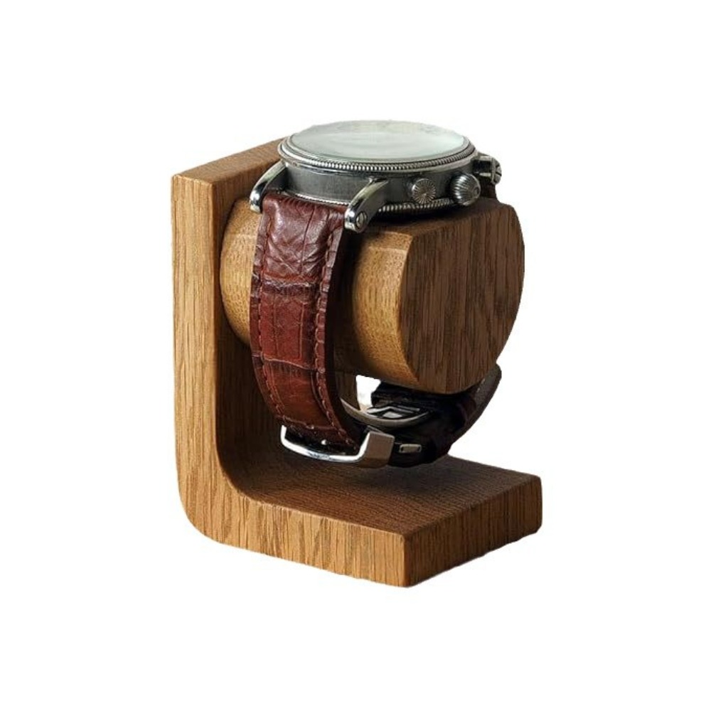 Tempat Jam Tangan Kayu Solid B - Watches Jewelry Holder ulasan dan harga