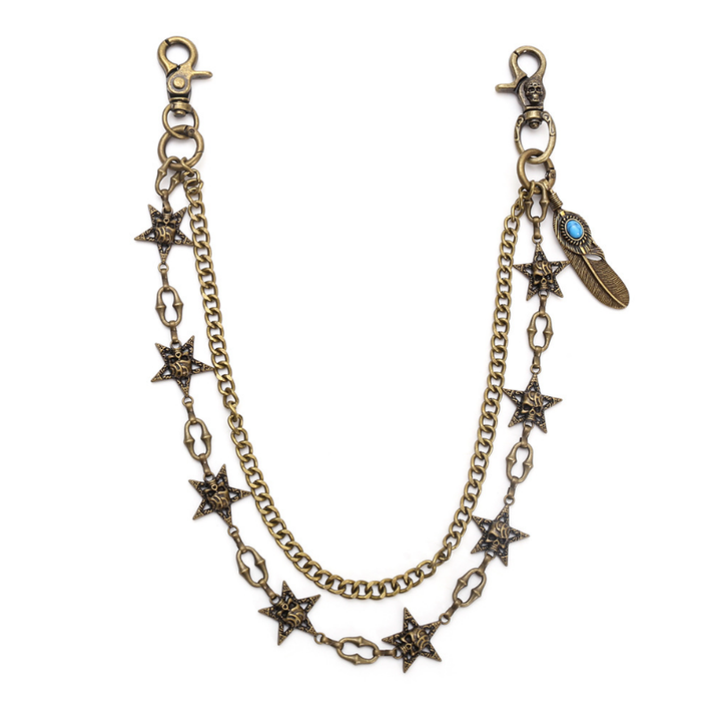 Celana Hip Hop Punk Rock Metal - Hip Hop Chain Necklace ulasan dan harga