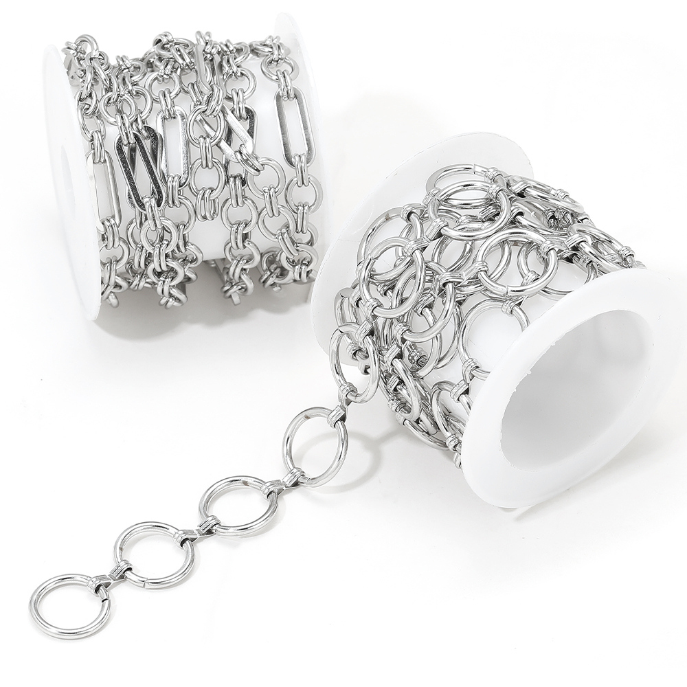Rantai Baja Anti Karat 1 Meter - Hip Hop Chain Necklace ulasan dan harga
