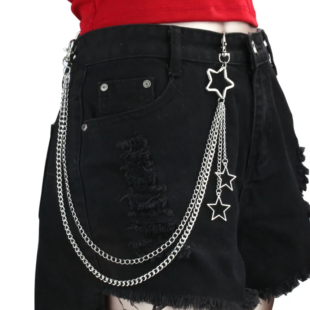 Pesona Warna Perak Stainless S - Hip Hop Chain Necklace ulasan dan harga
