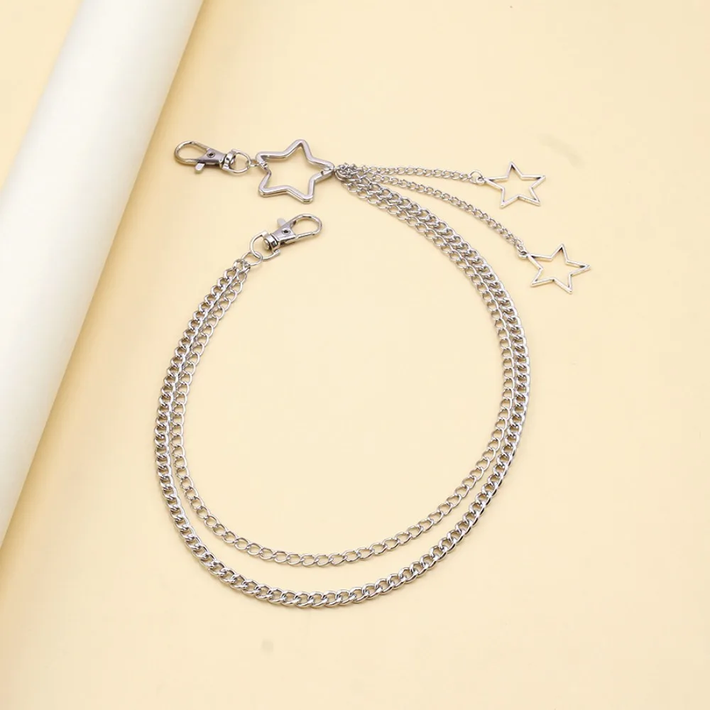 Pesona Warna Perak Stainless S - Hip Hop Chain Necklace ulasan dan harga