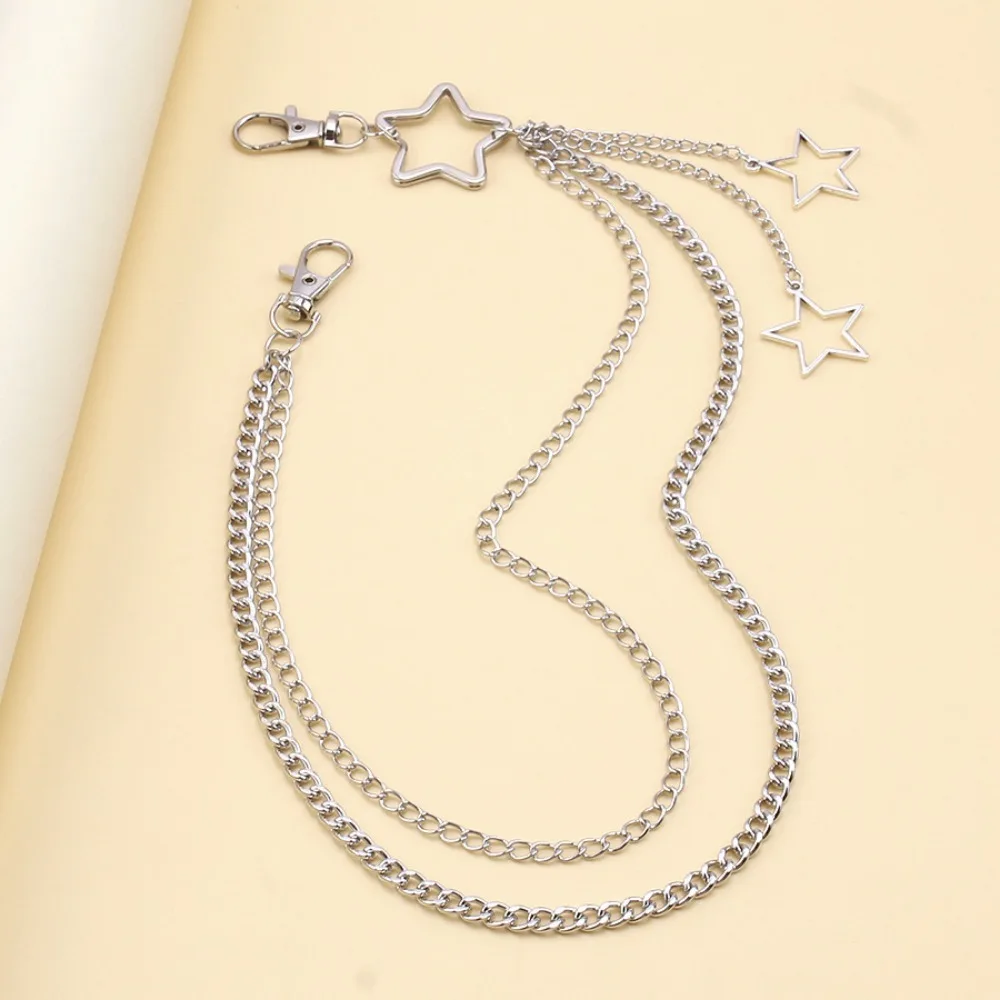 Pesona Warna Perak Stainless S - Hip Hop Chain Necklace ulasan dan harga