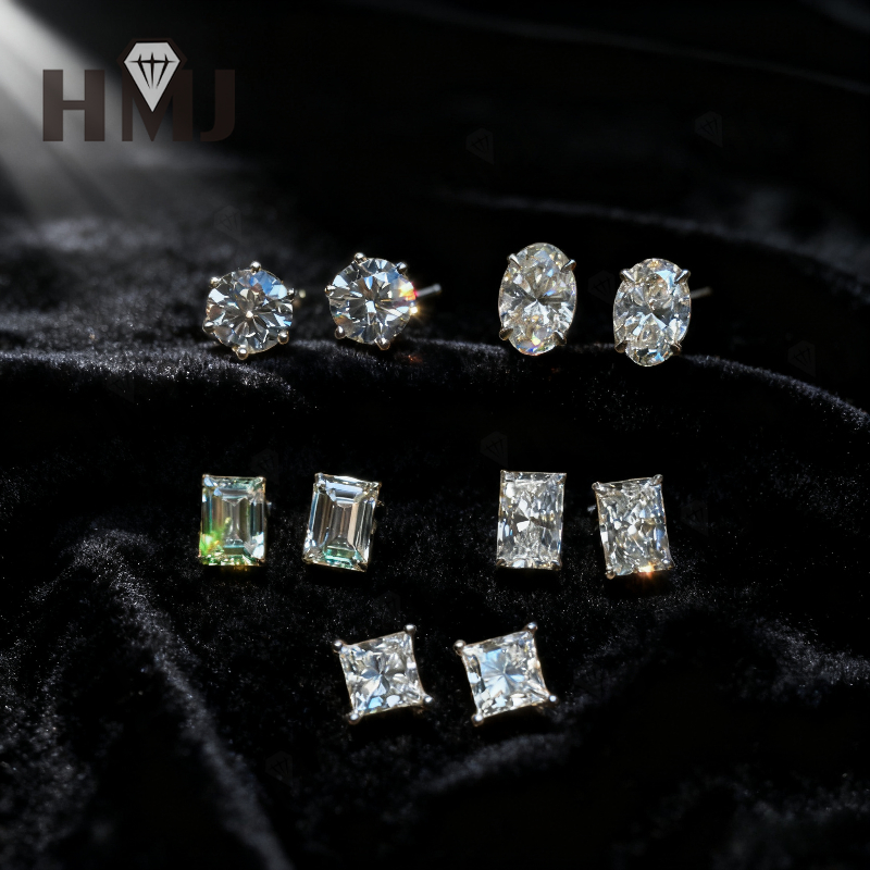 Anting-anting tusuk grosir ber - Diamond Stud Earrings ulasan dan harga