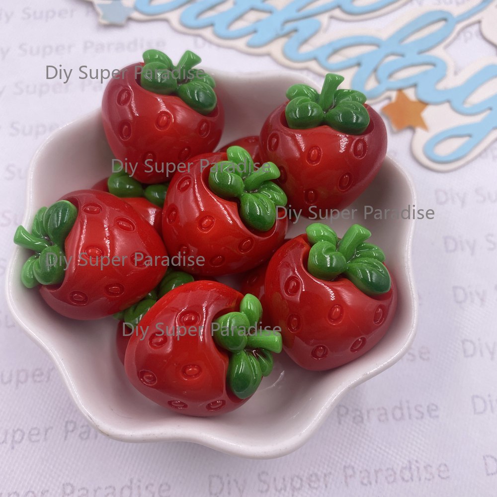 8PCS Resin Kawaii Warna-warni  - Paradise Jewelry & Watches Llc Miami Photos ulasan dan harga