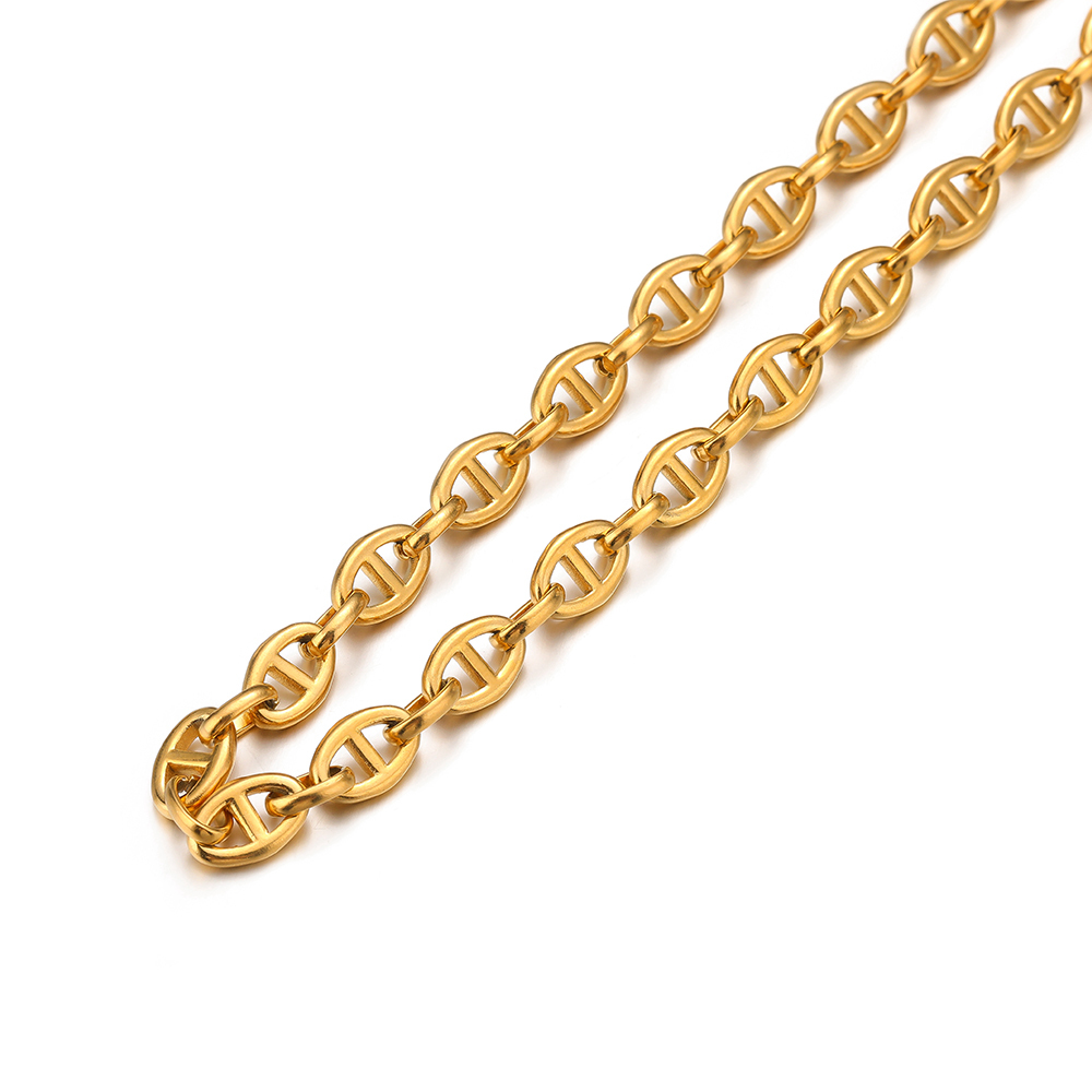1 Meter Rantai Biji Kopi Baja  - Hip Hop Chain Necklace ulasan dan harga