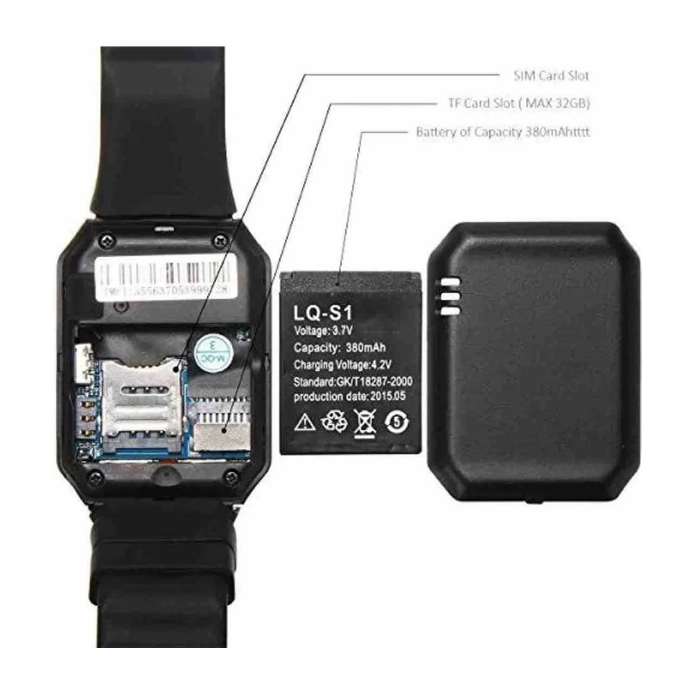 Baterai 380MAh LQ-S1 LQS1 3.7V - A1 Watches & Jewelry New York Photos ulasan dan harga