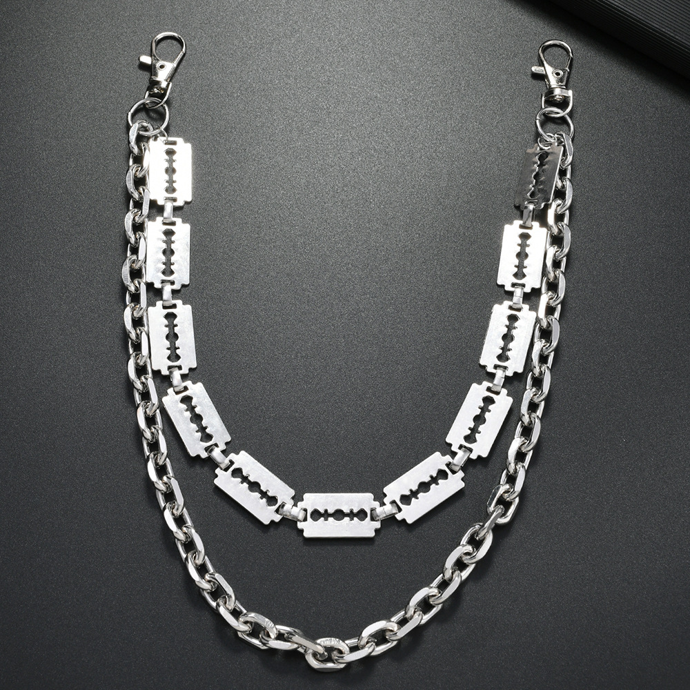Gantungan Kunci Rantai Logam P - Hip Hop Chain Necklace ulasan dan harga