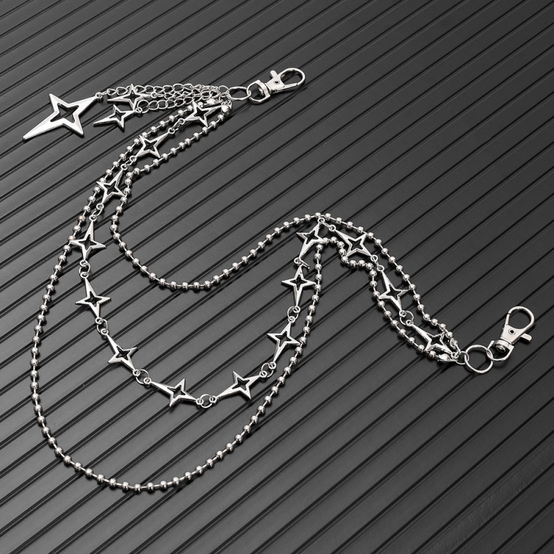 Rantai Pinggang Liontin Bintan - Hip Hop Chain Necklace ulasan dan harga