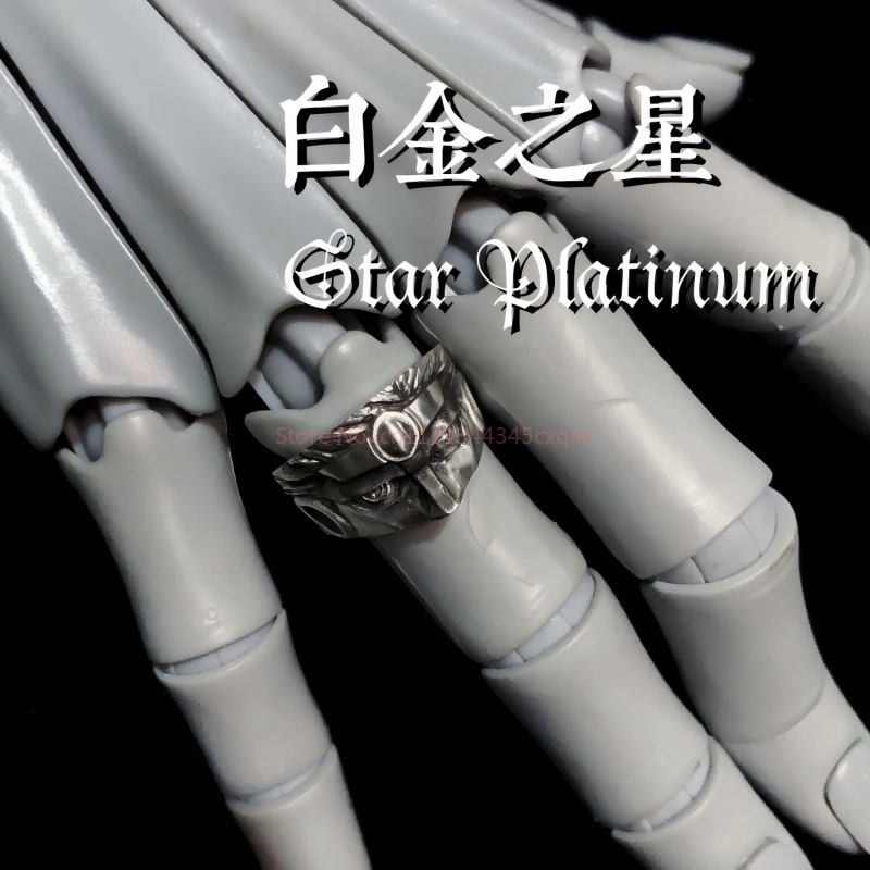 Cincin JOJO Bizarre Adventure, - Titanium Steel Ring ulasan dan harga
