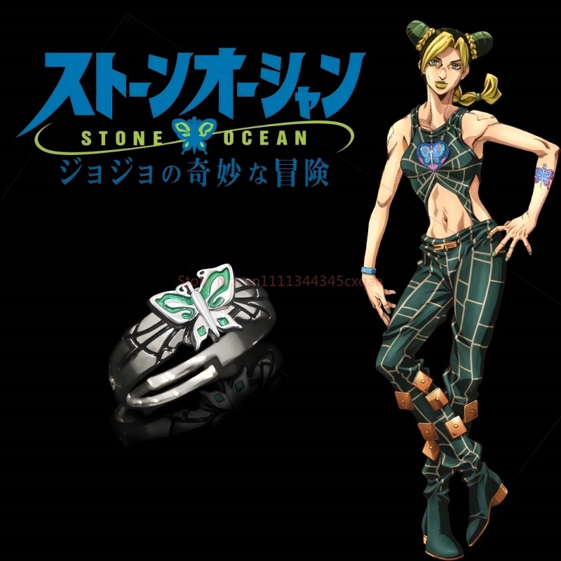 Cincin JOJO Bizarre Adventure, - Titanium Steel Ring ulasan dan harga